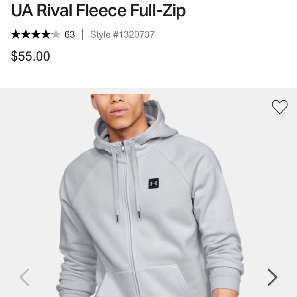 Under Armour Hoodie XL NWT